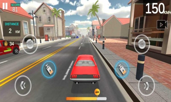 真实公路汽车竞速手游