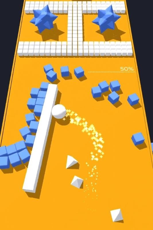彩色躲避球球3D手游